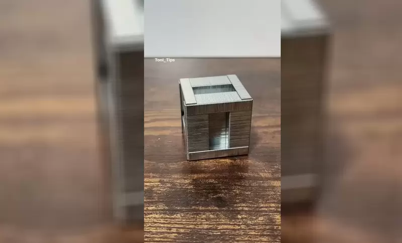 《用釘書針組成的立方體》驚人流量！兩週前上傳觀看數突破6700萬