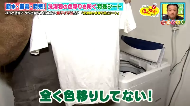 《日本神奇洗衣吸色片》不希望衣服染色又懶得分開洗?放進一片這個萬事都解決 《日本神奇洗衣吸色片》不希望衣服染色又懶得分開洗?放進一片這個萬事都解決