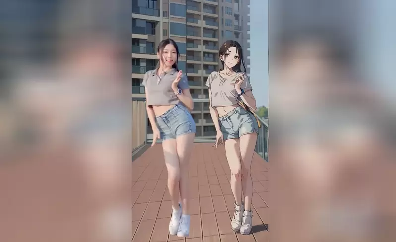 《真人跳舞轉換為動畫 》這動作契合度比電影的動態捕捉還要棒惹