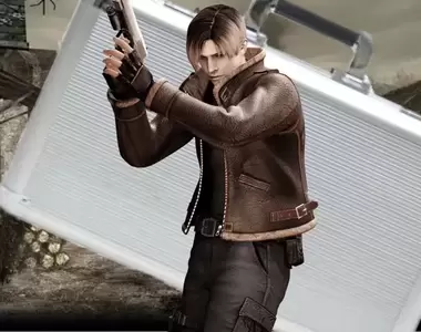 《惡靈古堡4道具箱問題》衝鋒槍、狙擊槍、火箭筒跟一堆補品，到底是怎麼塞進公事包裡的(抓頭)