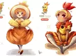 國外繪師作品《將橘色寶可夢擬人化的結果》賦予人物特色創角深受網友喜愛 國外繪師作品《將橘色寶可夢擬人化的結果》賦予人物特色創角深受網友喜愛