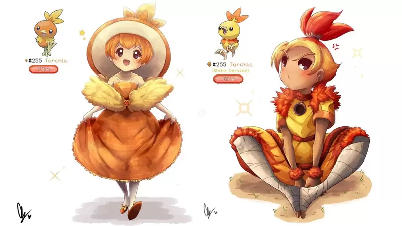 國外繪師作品《將橘色寶可夢擬人化的結果》賦予人物特色創角深受網友喜愛 國外繪師作品《將橘色寶可夢擬人化的結果》賦予人物特色創角深受網友喜愛