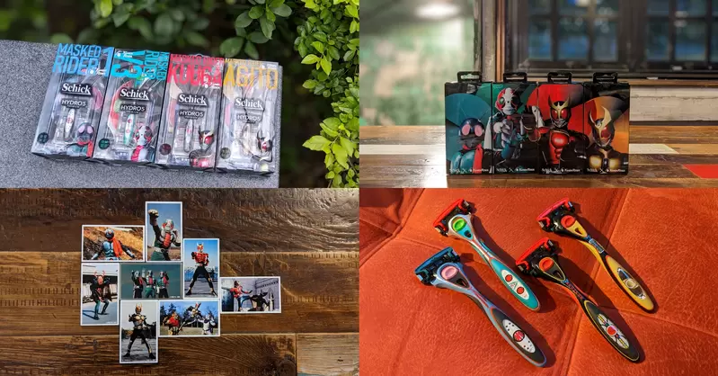 【開箱】2023限量《舒適牌 x 假面騎士》1號、V3、空我、AgitΩ"聯名刮鬍刀"超燃降臨,變身! 【開箱】2023限量《舒適牌 x 假面騎士》1號、V3、空我、AgitΩ"聯名刮鬍刀"超燃降臨,變身!