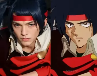 AI技術角色真人化《機動武鬥傳G鋼彈》我的手中燃燒著熊熊烈火shining finger