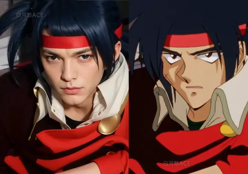 AI技術角色真人化《機動武鬥傳G鋼彈》我的手中燃燒著熊熊烈火shining finger AI技術角色真人化《機動武鬥傳G鋼彈》我的手中燃燒著熊熊烈火shining finger