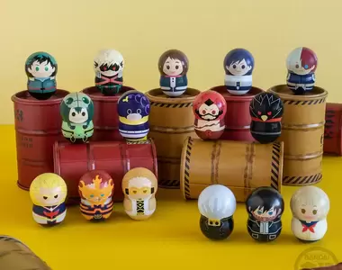 我的英雄學院《轉轉花生不倒翁》如此可愛的紓壓小擺件