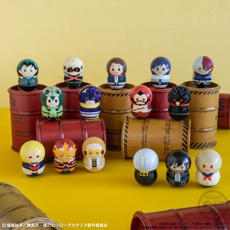 我的英雄學院《轉轉花生不倒翁》如此可愛的紓壓小擺件