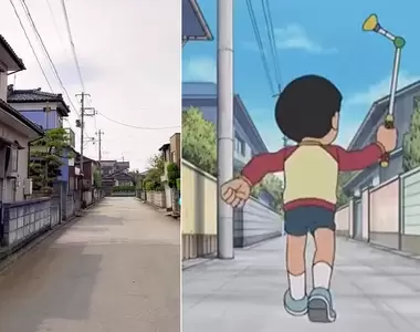 《如哆啦A夢世界般的現實場景》真希望下個轉角會有個咬著銅鑼燒的機器貓跑出來