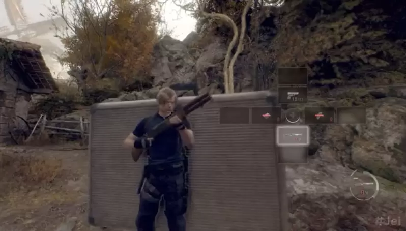 《惡靈古堡4道具箱問題》實際原寸大小大概這麼大,一位薪水很高總統指派的特務,箱子大咖一點也是剛好而已XD 《惡靈古堡4道具箱問題》實際原寸大小大概這麼大,一位薪水很高總統指派的特務,箱子大咖一點也是剛好而已XD