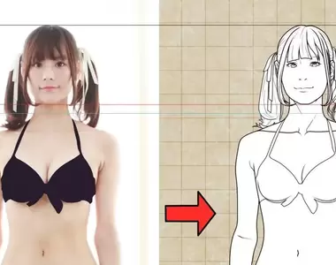 《臨摹照片練習插畫的盲點》體型直接畫成二次元好像怪怪的？資深繪師講解問題在哪裡