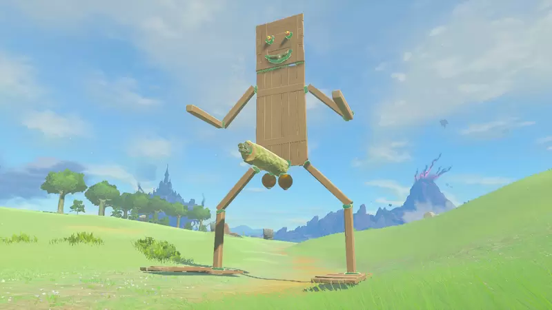 《薩爾達傳說 王國之淚》過份自由的玩法不意外〝那個東西〞也紛紛被玩家製作了出來 《薩爾達傳說 王國之淚》過份自由的玩法不意外〝那個東西〞也紛紛被玩家製作了出來