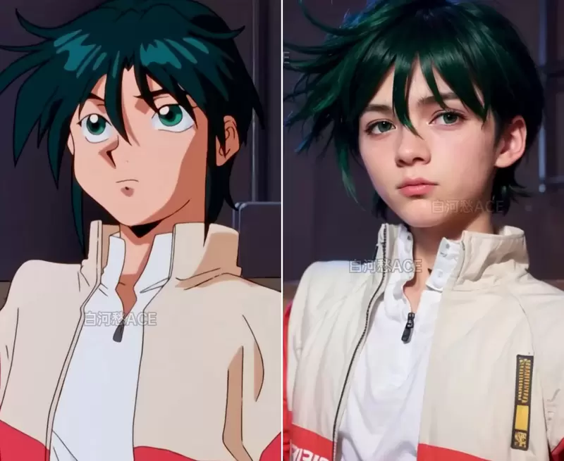 AI技術角色真人化《機動新世紀鋼彈 X》如果動畫中的角色變成真人,電腦模擬後大概會長這樣子 AI技術角色真人化《機動新世紀鋼彈 X》如果動畫中的角色變成真人,電腦模擬後大概會長這樣子