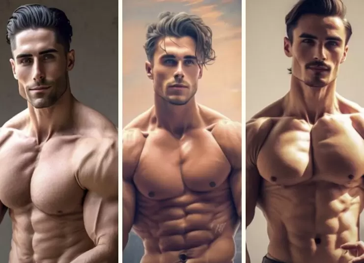 人工智能分析《最完美的人類姿態》無論男女皆有肌肉,而且膚色還要是健康的小麥肌 人工智能分析《最完美的人類姿態》無論男女皆有肌肉,而且膚色還要是健康的小麥肌