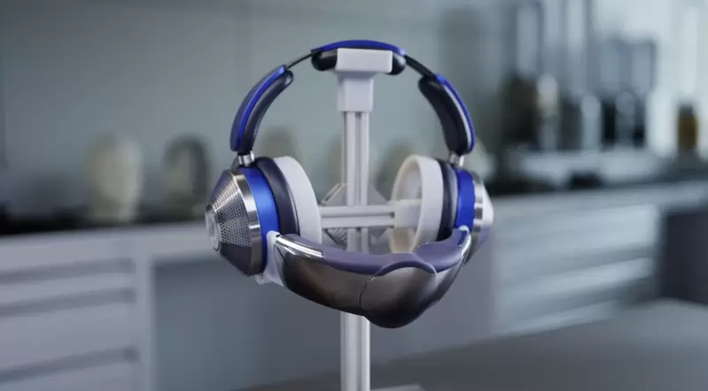 戴森推出《空氣淨化耳機 DysonZone》配戴不但有戰隊英雄般的帥氣，還能替環境音降噪跟過濾空氣的功能