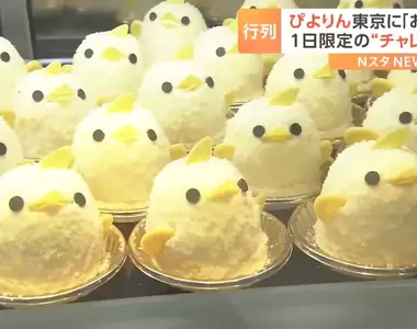 超人氣點心《名古屋小雞甜點》5月首次在東京發售,民眾徹夜排隊就是為了吃到它