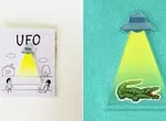 穿膩了只有LOGO跟簡單圖案的衣服?日本設計師創意一秒加戲《UFO胸針》通通吸起來回太空! 穿膩了只有LOGO跟簡單圖案的衣服?日本設計師創意一秒加戲《UFO胸針》通通吸起來回太空!