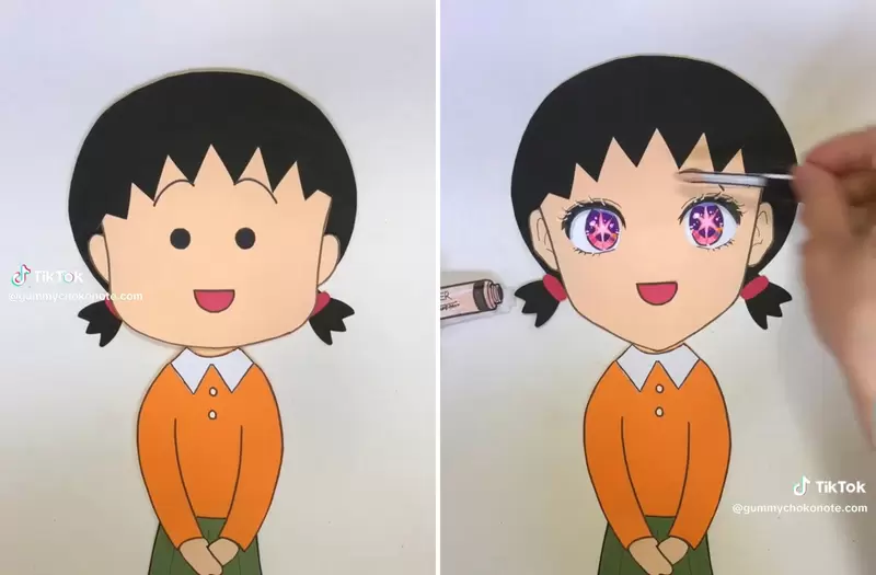 《櫻桃小丸子姐姐變身計畫》網友創意替二次元裡的人物整形 《櫻桃小丸子姐姐變身計畫》網友創意替二次元裡的人物整形