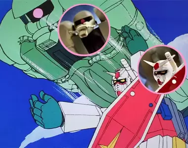 《將作畫崩壞的鋼彈模型化》本來就很崩的畫面立體化之後還是很崩