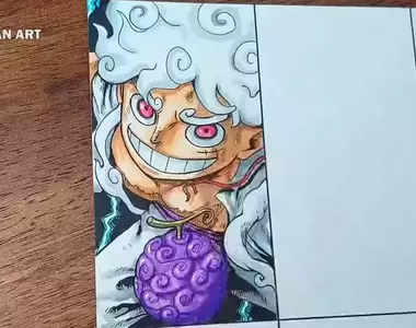 繪師創作《草帽海賊團果實覺醒的模樣》一個魯夫就已經夠強了,還整艘船開掛!這樣對手要怎麼打啦(苦笑)