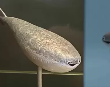 爆紅古生物《薩卡班甲魚》憨萌傻笑「滿點療癒力」原地掀起推特二創熱潮！