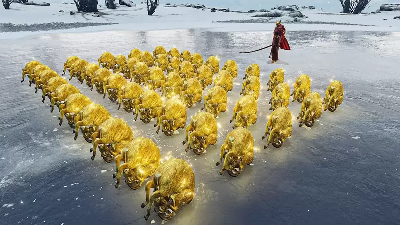 艾爾登法環BOSS戰《滾滾羊VS全遊戲頭目》一隻滾不死你那就來五十隻