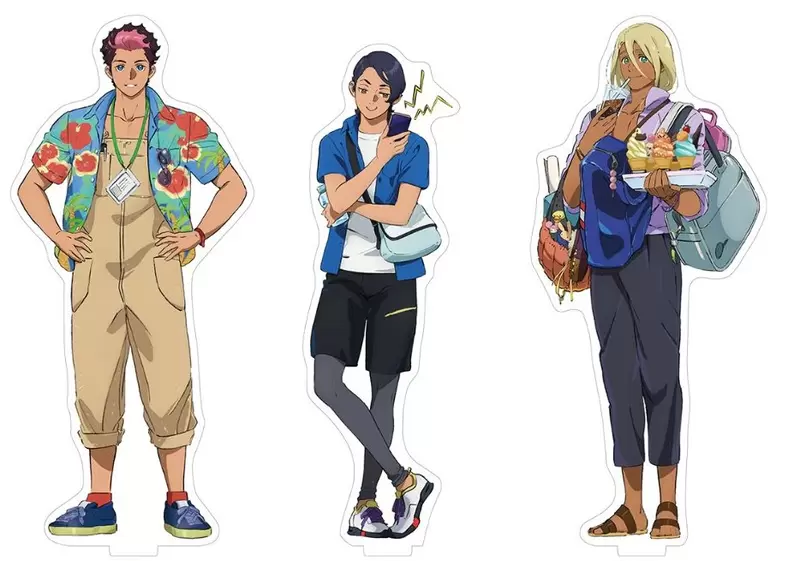 《水星的魔女便服品味問題》全裸吊帶褲配上夏威夷衫？成功延續的鋼彈系列的穿衣傳統