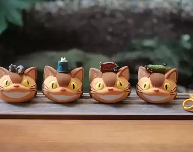 日本吉卜力商店限定《龍貓公車戒指扭蛋》這也太可愛了吧 ❤