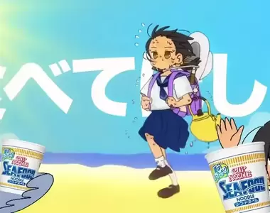 日清海鮮面《強風大背頭 日清 連動CM》迷因合作真的讚 是說那靈魂的聲音怎麼沒了?