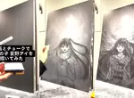 網友自發性活動《100日的黑板畫挑戰》累積作品有「我推的孩子」、「鬼滅之刃」、「咒術迴戰」等等，這技術真的太強大惹