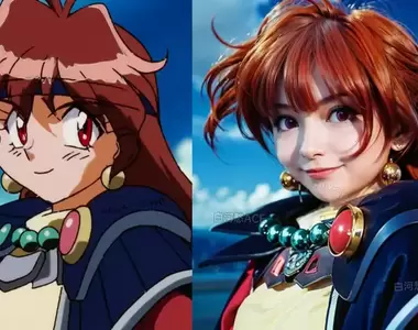 AI技術角色真人化《秀逗魔導士》鼻祖級經典動漫作品...講出來怕沒幾個阿弟仔知道(汗)