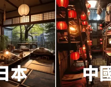 《世界各國形象打造的學生宿舍》AI對於亞洲這個地區的印象是不是有什麼誤解呢?