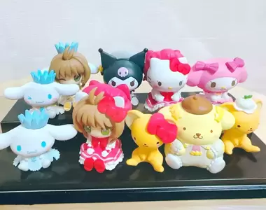 《庫洛魔法使×三麗鷗》扭蛋第二彈來啦~每款都敲可愛 粉絲不可錯過這款