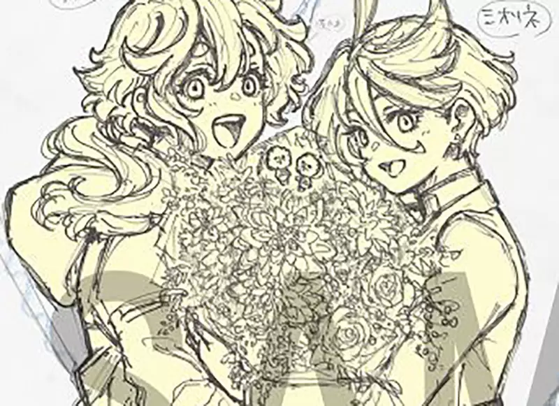 《水星的魔女結婚爭議》官方刪除蘇萊塔和米奧琳涅結婚敘述 卻賣兩人抱花插畫挨批不要臉 《水星的魔女結婚爭議》官方刪除蘇萊塔和米奧琳涅結婚敘述 卻賣兩人抱花插畫挨批不要臉
