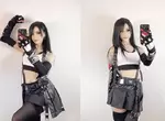 德國女coser性感變身《FF7 蒂法》獲得網友高度好評的絕佳還原度 德國女coser性感變身《FF7 蒂法》獲得網友高度好評的絕佳還原度