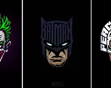 平面設計師創作《專屬超級英雄標誌》加入文字與圖形創造出酷炫的圖案