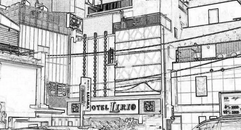 《同人誌使用相同素材的結果》大家都搶著來這間賓館找樂子？還被冠上「那個賓館」 的稱號了