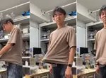 日網友發明《自動T恤搧風機》涼快是涼快但總感覺哪裡怪怪的XD 日網友發明《自動T恤搧風機》涼快是涼快但總感覺哪裡怪怪的XD