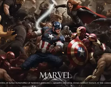 《把電影海報用文藝復興時期的繪畫去呈現》漫威超級英雄們的確變得很史詩感