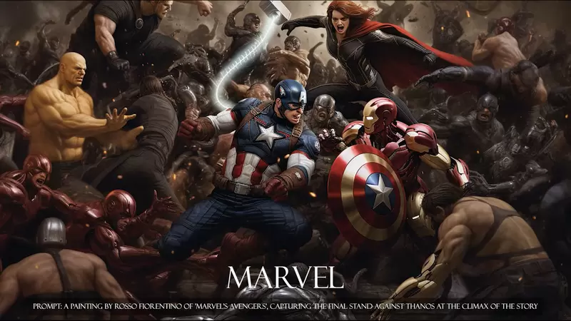 《把電影海報用文藝復興時期的繪畫去呈現》漫威超級英雄們的確變得很史詩感