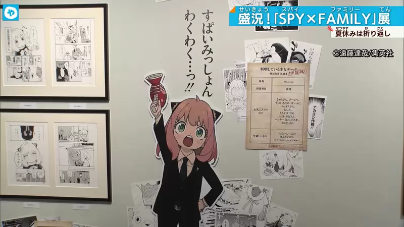 八月重點活動《SPY×FAMILY展》從8月16號開始到9月4日於大丸梅田店展出 八月重點活動《SPY×FAMILY展》從8月16號開始到9月4日於大丸梅田店展出