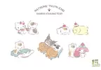 夏目友人帳《三麗鷗×貓咪老師》推出角色聯名合作甜點主題造型周邊