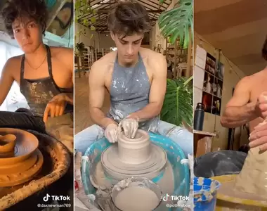 女孩陷入瘋狂《鮮肉男性陶藝家》光是「#pottery」就創下總播放量100億次的驚人成績