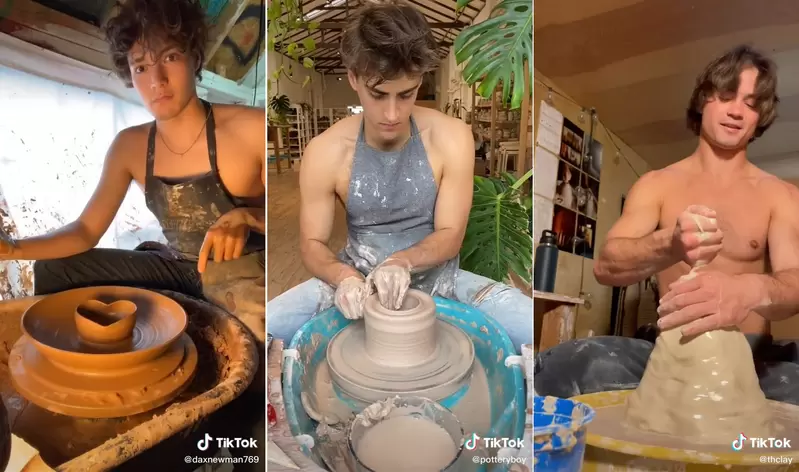 女孩陷入瘋狂《鮮肉男性陶藝家》光是「#pottery」就創下總播放量100億次的驚人成績 女孩陷入瘋狂《鮮肉男性陶藝家》光是「#pottery」就創下總播放量100億次的驚人成績