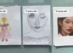 網友分享《3歲到16歲的繪畫進步過程》接著下去再過十年是不是就有印表機的水準惹? 網友分享《3歲到16歲的繪畫進步過程》接著下去再過十年是不是就有印表機的水準惹?