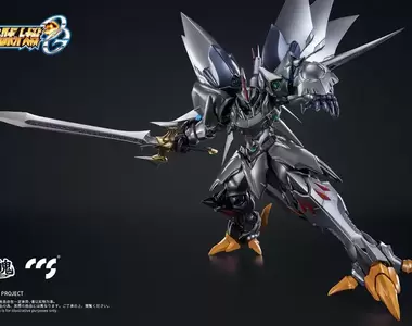 機戰OG《鐵魄 賽巴斯塔》精靈憑依特飾版,可動可變形合金模型模樣公開