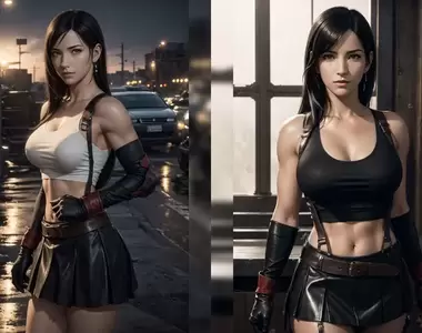 AI藝術家創作《人氣動漫女角擬人化》我是個簡單的男人,只要有ㄋㄟㄋㄟ就給讚❤