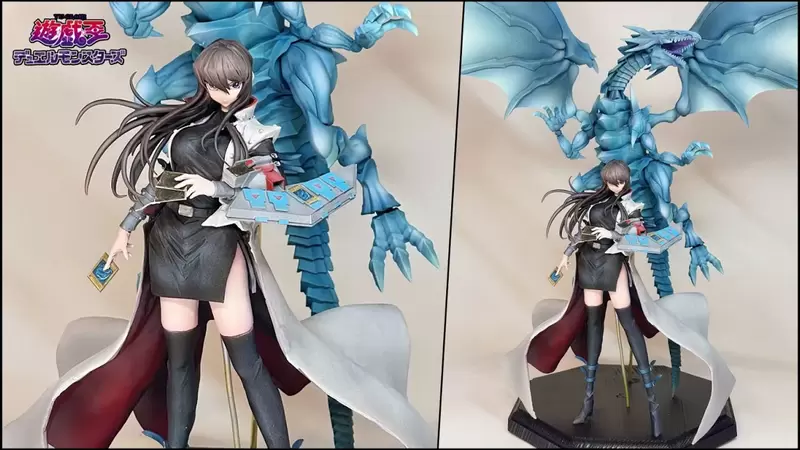 網友製作《遊戲王海馬瀨人性轉模型》護弟霸氣女社長這氣勢站出來太帥惹