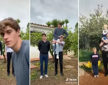 《重現當年照片場景》影片合輯版，跟「十年挑戰」一樣跟親友家人玩帶出滿滿回憶