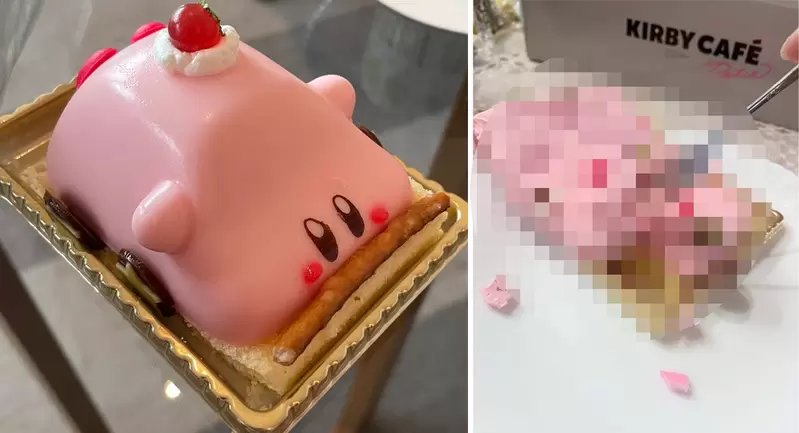 來自深淵的《卡比汽車塞滿嘴造型蛋糕》滿心期待打開的瞬間差點沒被眼前物體嚇死 來自深淵的《卡比汽車塞滿嘴造型蛋糕》滿心期待打開的瞬間差點沒被眼前物體嚇死