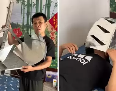 強制睡眠神器《鎖頭枕》根據食人花仿生學原理打造，一弄不好使用者可能會永遠地睡去...